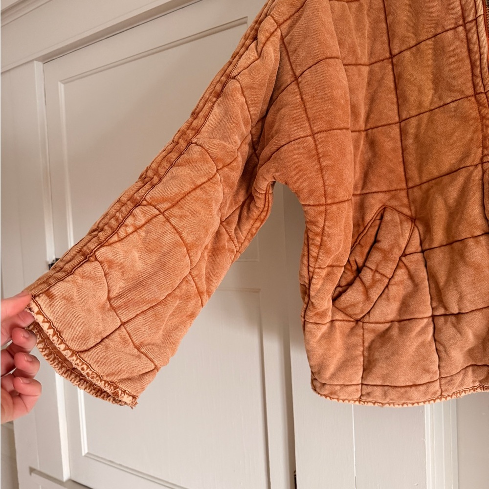 Free People Dolman Quilted Knit Jacket - Picture 3 of 4